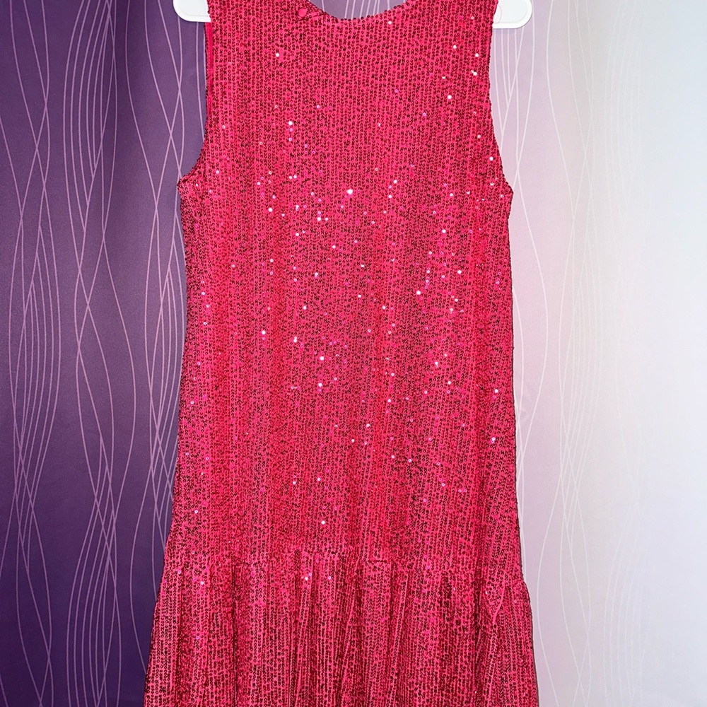 BiBi Sparkling Pink Mini Dress